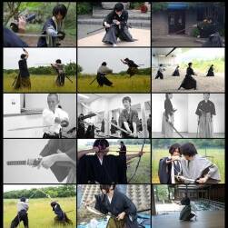 トレス可能な男子ポーズ集⑤武器写真素材集「刀」男性持刀动作 百度下载