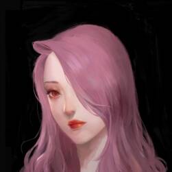 女性頭像練習
