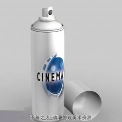 灭虫器瓶子3D模型C4D格式下载
