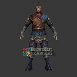 古装 铠甲 武将模型