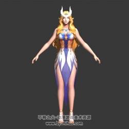異域風情 金發(fā)女郎Max模型
