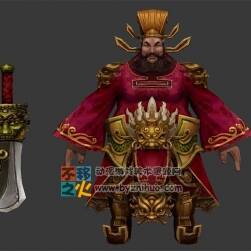 古装 三国 董卓模型