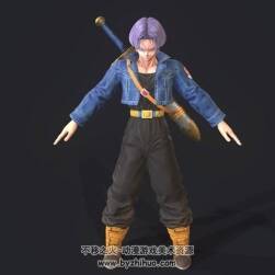 特南克斯 龍珠 Jump Force游戲角色 高精3D模型資源百度網(wǎng)盤下載