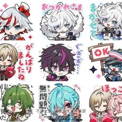 フラガリアメモリーズ 三丽鸥骑士 LINE表情包 百度网盘下载