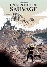 Un gentil orc sauvage  全一冊 Théo Grosjean  黑白卡通法國漫畫
