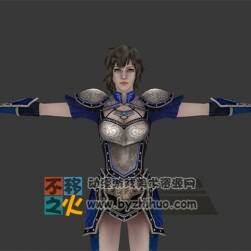 游戏 古代 美女 ps3真三国无双6：王异模型