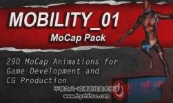 MOCAP ANIMATION PACK - Male 1 - Mobility 1.0 角色動作包