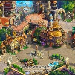 星之物语 场景角色概念原画图集