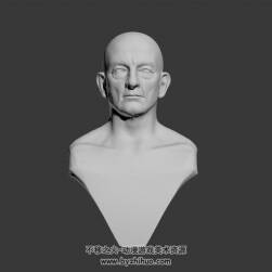 很不錯(cuò)的中年男性人物高精3DMax模型下載