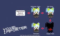 Voxel Importer 1.1.11像素模型導入