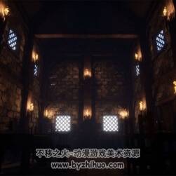 Medieval Fantasy Tavern 幻想中的中世紀(jì)酒館 UE4虛幻引擎資源