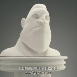 Maya 不同方式制作頭部造型視頻教程