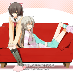 孤獨(dú)百合游戲cg插畫 百度網(wǎng)盤下載