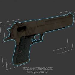 沙漠之鹰 deagle 手枪模型