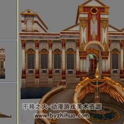 18個西方魔幻神話風(fēng)格場景模型