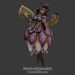 長(zhǎng)相奇葩的妖怪 3D模型 有綁定和全套動(dòng)作