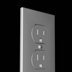 Wall socket C4D室内插座3D模型下载