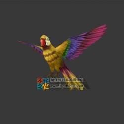 黄色鹦鹉 MAX模型