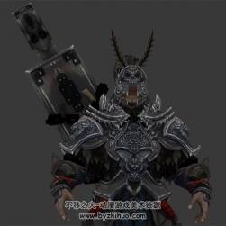狂戰(zhàn)士將軍帶玄重尺重劍3DMax模型下載