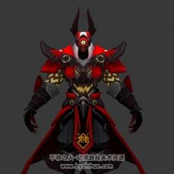 王者榮耀 曹操[燭龍][死神來了] 共5款皮膚 3D模型