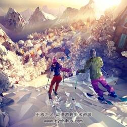 Mat Szulik 低多邊形渲染出令人迷醉的風(fēng)景插畫賞析 135P