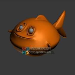 Fish 胖胖的鱼 Max模型