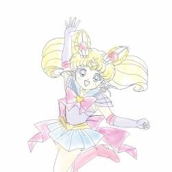 今天新畫的美少女戰(zhàn)士希望大家喜歡