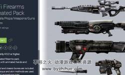 Sci-Fi Firearms Animated Pack