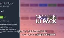 Modern UI Pack 2.2.6 簡約風(fēng)格游戲界面UI素材