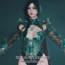 UE4虛幻4 魔幻風(fēng)格女戰(zhàn)神角色模型 ?。?！火火火！百度網(wǎng)盤下載
