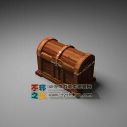 木质的宝箱 模型