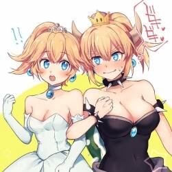 庫(kù)巴公主系列合集 Bowsette Collection 插畫(huà)壁紙圖包分享下載 3856P