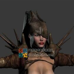 女战士 女海盗模型