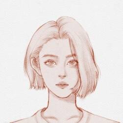 寫實風(fēng)少女線稿