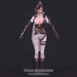 女刺客 Darkness Rises 韩风御姐 3D模型资源百度网盘下载