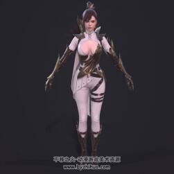 女刺客 Darkness Rises 韓風御姐 3D模型資源百度網(wǎng)盤下載