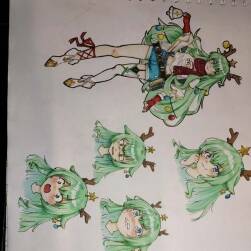 手繪角色設計練習