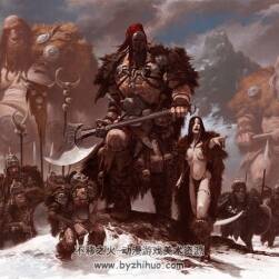 各種題材的寫實(shí)風(fēng)角色場(chǎng)景概念原畫合集