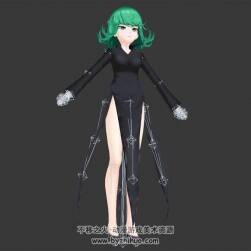 一拳超人里 琦玉 龍卷 杰諾斯 Max模型