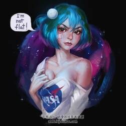 junica-hots 筆下有點浪的女孩的插畫作品賞析 97P