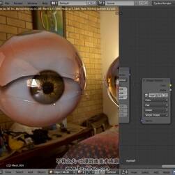 CINEMA 4D  Blender忍者材質(zhì)渲染視頻教程