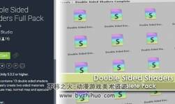 unity3d 13種雙面材質(zhì)設(shè)置 Double Sided Shaders Full Pack 1.4