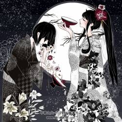 P站畫師銀行 浮世繪和風畫風插畫壁紙圖包含視頻過程分享下載 57P