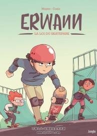 Erwann 第1册 Yann Cozic - Cédric Mayen 卡通滑板题材法语漫画