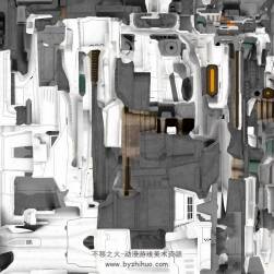 一套永恒空間飛船 C4D 3D模型 百度網(wǎng)盤分享