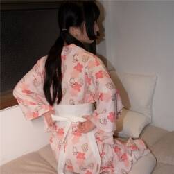 ALPHA愛花寫真014白絲櫻花兔子和服浴衣[60P/297M]