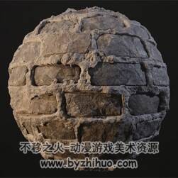 Substance Designer Zbrush磚墻紋理制作視頻教程 逼真寫實(shí)材質(zhì)制作教學(xué) 附源文件