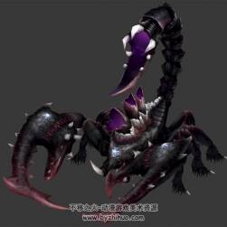 磨花魔蝎 Max模型