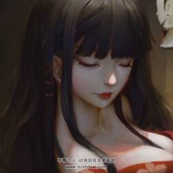 美女頭像半身像CG插畫合集