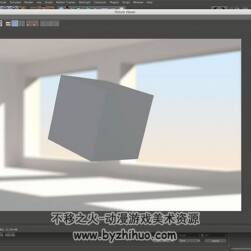C4D界面建模渲染視頻教程 照明渲染入門教學(xué)